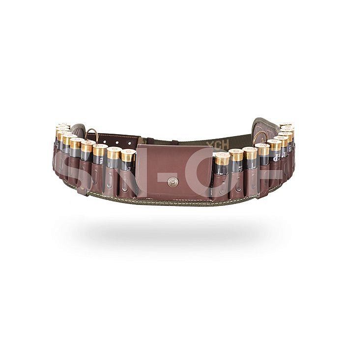 Патронташ комбинированный К-12 20 с секцией 7,62/6 открытый 263                      