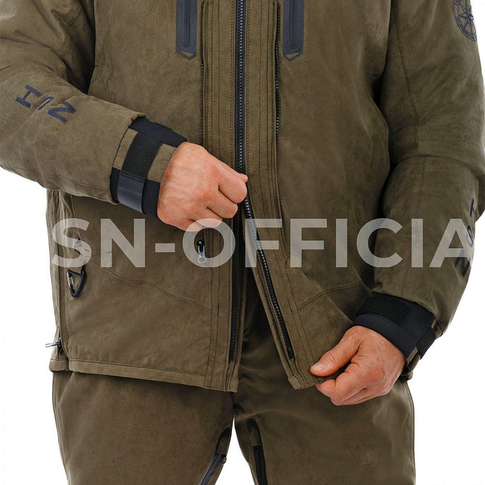 Костюм мужской демисезонный «Hunter II New (-15)» (Zamsha), олива 98128-0