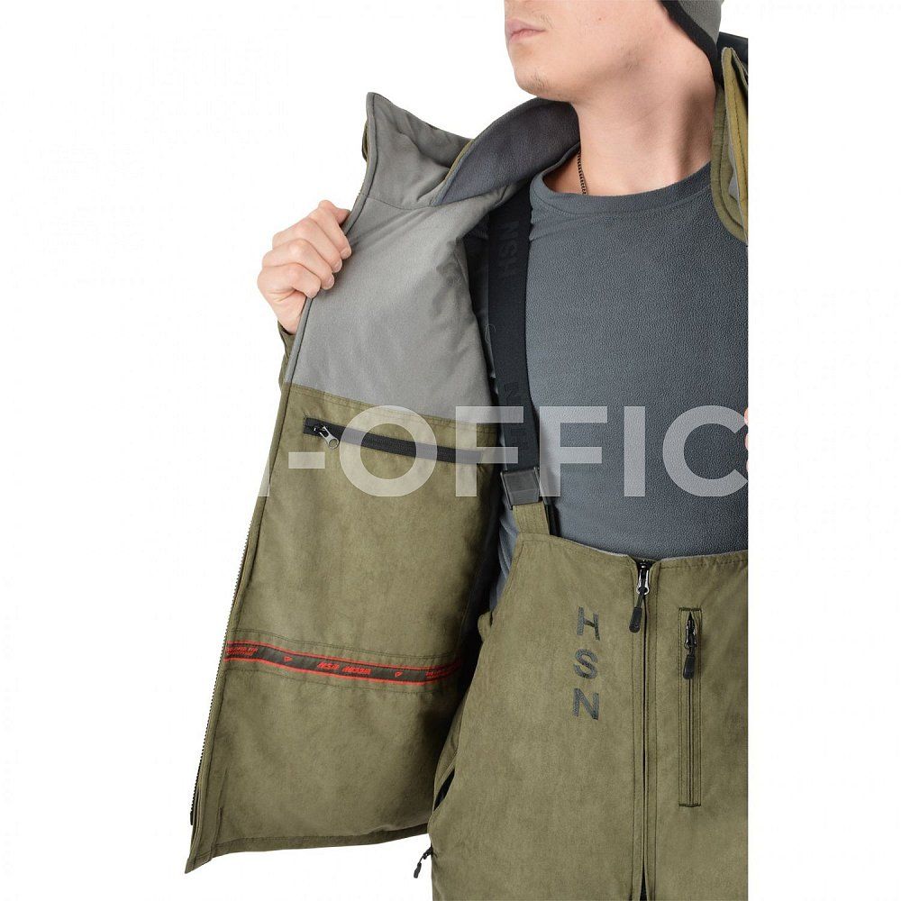 Костюм мужской зимний «Dikson I NEW» (Zamsha), олива 98123-24