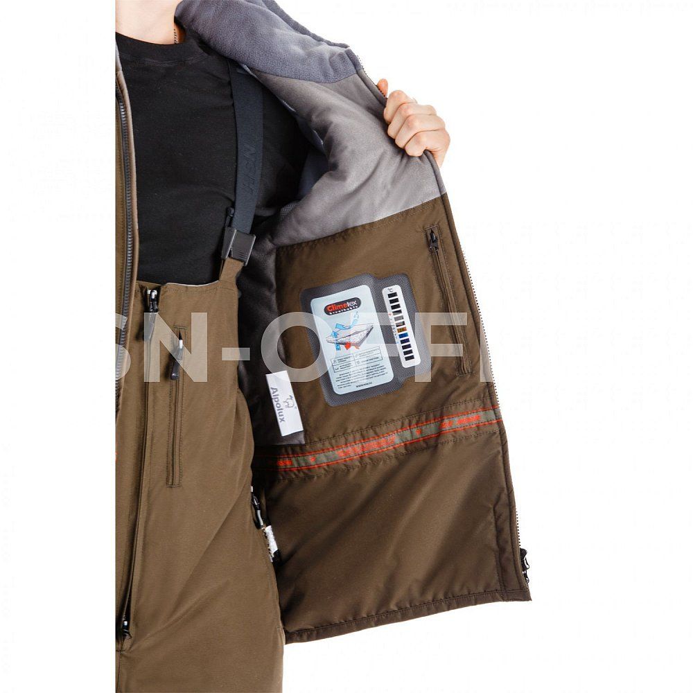 Костюм мужской зимний «Dikson II» (Canada), олива 98134-24